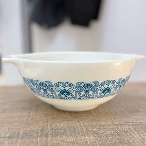 Vintage Blue and White Mixing Bowl